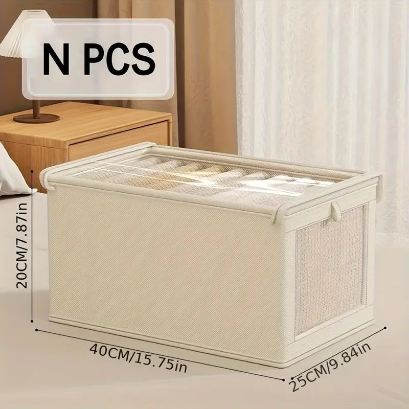 منظم الملابس بالغطاء