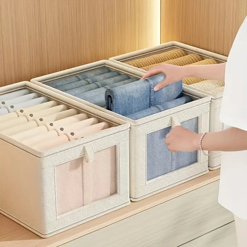 منظم الملابس بالغطاء